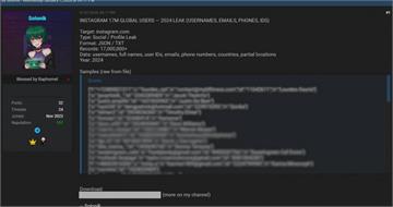 Instagram爆大規模資安外洩！　1750萬用戶個資疑流入暗網