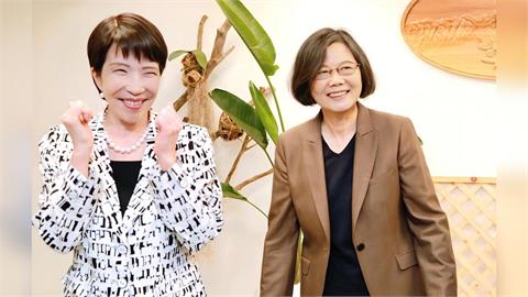 快新聞／曾被高市早苗盛讚「我憧憬的女性」！　蔡英文暖送新首相「這段話」