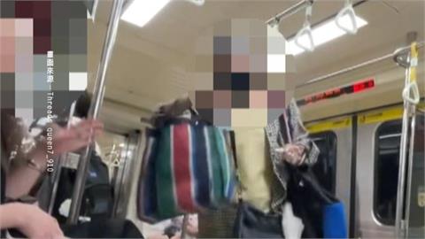 學乖了? 北捷被踹婦人再現身 民眾直擊"坐一般座"