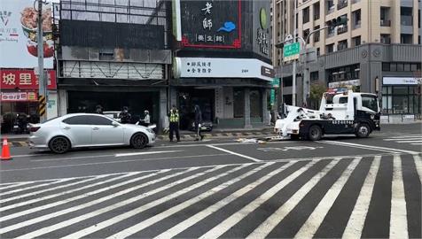 快新聞／台南街頭爆槍響！詐欺集團逃逸「撞員警機車、闖紅燈」　警急開6槍制止