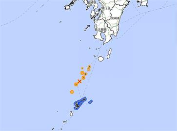 鹿兒島今晨又發生規模5.3地震 　日本氣象廳將召開記者會