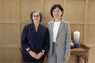 快新聞／抵禦中國！蘇巧慧會見AIT執行理事　強調「台灣有自衛決心」