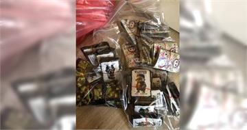 印Labubu提高銷量！　警中山逮毒販扣千包毒咖啡包