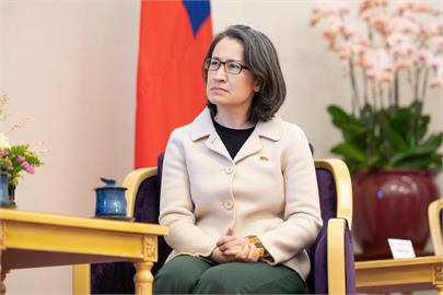 快新聞／接見立陶宛前外長藍柏吉斯　蕭美琴：感謝疫情期間捐贈珍貴疫苗給台灣
