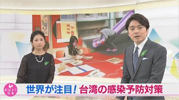 台灣防疫全球注目　NHK專題報導