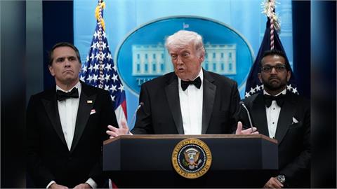 快新聞／白宮記者晚宴遇險！川普曝光槍手影像　籲美國各黨派民眾團結起來