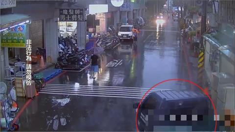 硬闖淡江大橋車被扣! 男"異想天開"偷貨車欲載車被逮
