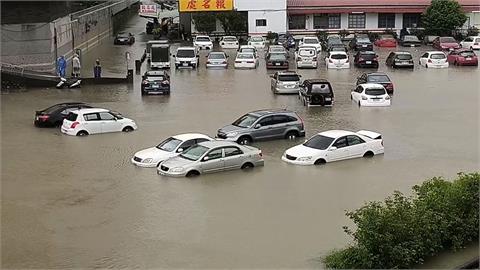 凱米災情慘！南投貓羅溪暴漲「車子全泡水」　雲林、嘉義也淹水