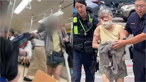 北捷白髮嬤「袋子打人逼讓座」理由全說了！辯遭年輕人嗆「這6字」激怒她