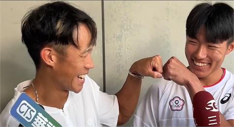 快新聞／水喔！杭州亞運網球男雙奪金　許育修、莊吉生「擊拳」喊：這週打最好的一次