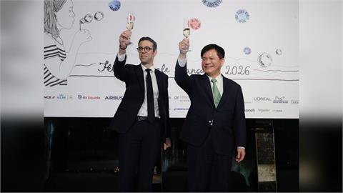 快新聞／法駐台代表龍燁將離任　林佳龍致謝：3年來為深化兩國關係投入心力