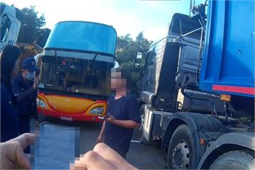 違停未掛牌　大貨車駕駛心虛拒檢逃國道15公里下場曝