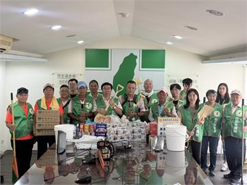 快新聞／響應中央！民進黨北市黨部募500份物資　助嘉義水上重建家園