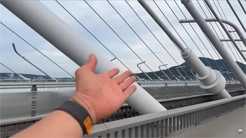 網紅控淡江大橋「螺絲鬆」　公路局急曝真相示警：勿自拆構件