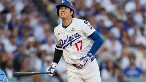 MLB(影)/大谷打到「叫阿姨」!世界大賽G5大熄火 道奇遭藍鳥逆襲率先被聽牌