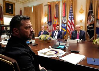 川普見澤倫斯基變「互吼」　氣扔烏前線地圖稱「不知紅線在哪」