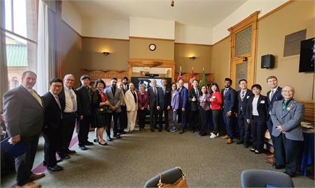 加國安省議會發表紀念馬偕聲明　同慶台加關係