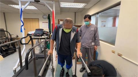 新生！花蓮光復截肢災民痛失家園　醫療團隊無償贈新義肢