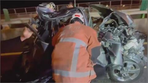國3香山段4連撞1死7傷　聯結車駕駛釀禍害天人永隔