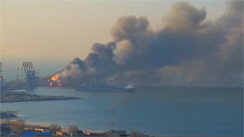 快新聞／烏克蘭證實摧毀俄軍大型登陸艦「薩拉托夫號」！　還有另外2艘受損