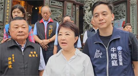 快新聞／又來？替藍委站台遭嗆「怎麼不反共」　盧秀燕竟回：去南部救災啦