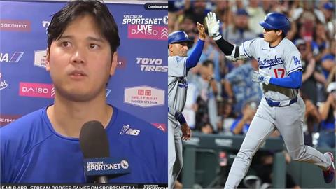MLB(影)／大谷雙響砲轟醒道奇！羅伯斯讚「地球沒人比他更好」　親曝左膝復原進度