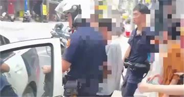毒品通緝犯拒捕肇逃　猛撞人行道棄車遭蘆洲警活逮
