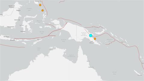 快新聞／地牛翻身！巴布亞紐幾內亞規模6.6地震　深度99.4公里