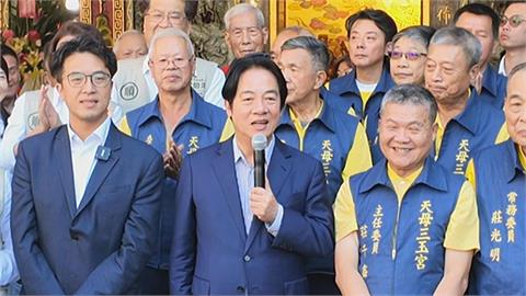 賴清德合體沈伯洋「祭出1大招」！當眾猛誇拜託鄉親　驚曝向神明許下1願