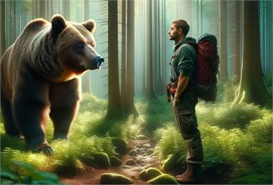 在森林中遇到「熊或男人」二選一？簡單問答揭露女性困境