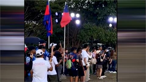 峇里島射擊比賽　「中國選手搶台灣國旗」我選手奪回重掛