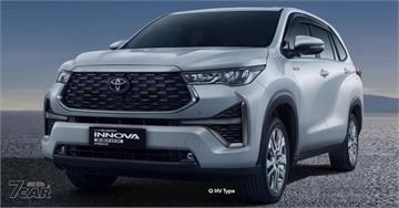 採 TNGA-C 平台、2.0 油電系統上身  全新第三代 Toyota Innova Zenix 印尼亮相