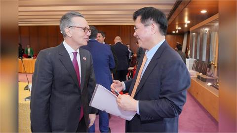 快新聞／林佳龍接待USTBC訪團　力推「台灣模式」打造台美聯合艦隊