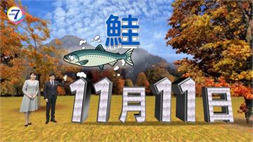 「十一十一」字如「圭」 日本埼玉縣過「鮭魚節」