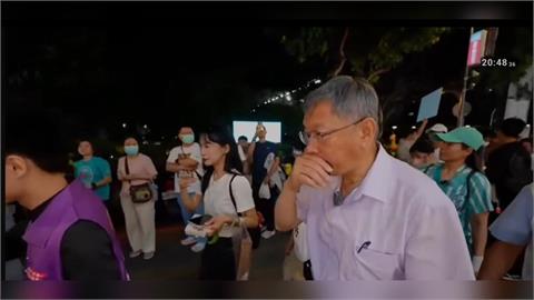 快新聞／柯文哲逢甲夜市掃街被噴辣椒水！民眾黨譴責暴力「出手攻擊就是不對」