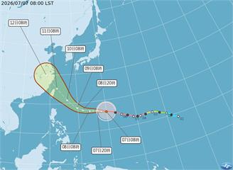 強颱巴威路徑再西修！北北基宜桃侵襲率破8成　恐成32年最大西北颱