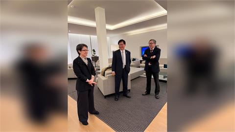 快新聞／保密到家！蕭美琴旋風訪歐驚艷全球　林佳龍曬謝志偉合照全網嗨翻