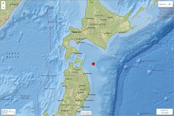 快訊／日本青森外海 發生規模6.2地震