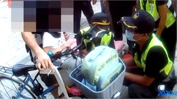 獨家／鐵馬會吃人！4歲女童腳遭腳踏車輪框捲入 消防出動破壞剪