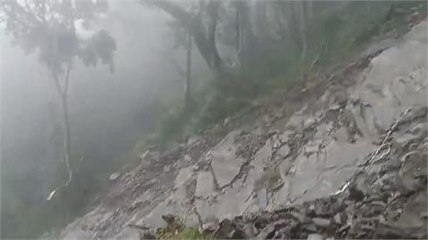 西南氣流影響　連日暴雨　屏東北大武山步道多處崩塌封山至年底