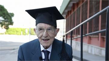 叫我第一名！義大利96歲最老大學生高分畢業