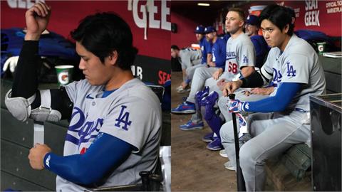 MLB／大谷翔平關鍵時刻乾瞪眼！全副武裝「等無代打機會」被再見　羅伯斯曝決策關鍵