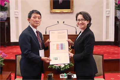 快新聞／接見旅日僑團　蕭美琴盼深化台日交流：我是首位出生在日本的副總統