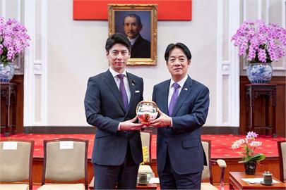 快新聞／日本自民黨青年局研修團來台　拜會賴清德深化台日交流