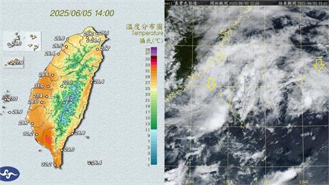 雨下不完…真正「放晴」時間曝！鄭明典「曬1圖」示警：強降雨機率越來越高