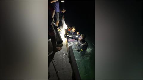3潛水客疑似「夜潛迷航」　救難人員僅花20分找到人