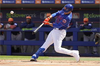 MLB(影)／Soto春訓熱身賽首打席就開轟　助大都會擊敗太空人