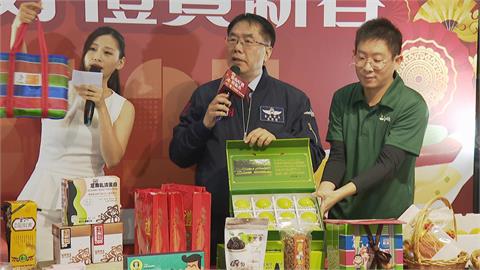 搶走春伴手禮商機　台南市長黃偉哲北上推銷農產品