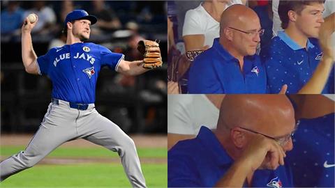 MLB(影)／場邊老爸看到哭了！藍鳥選到寶「22歲首輪大物」初登板三振破隊史紀錄