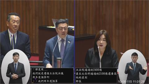 快新聞／馬文君質詢大跳針了！狂問無人機1事內容曝　卓榮泰、顧立雄超傻眼